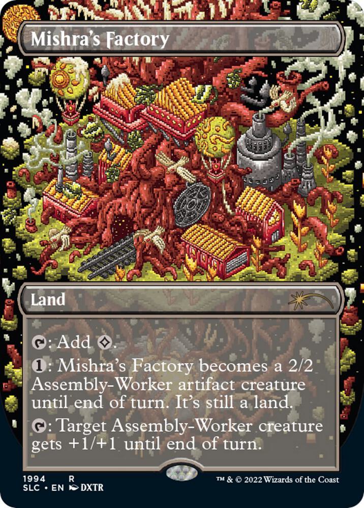 Mishra's Factory 1994 card from Secret Lair Countdown Kit