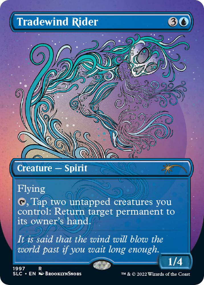 Tradewind Rider 1997 card from Secret Lair Countdown Kit