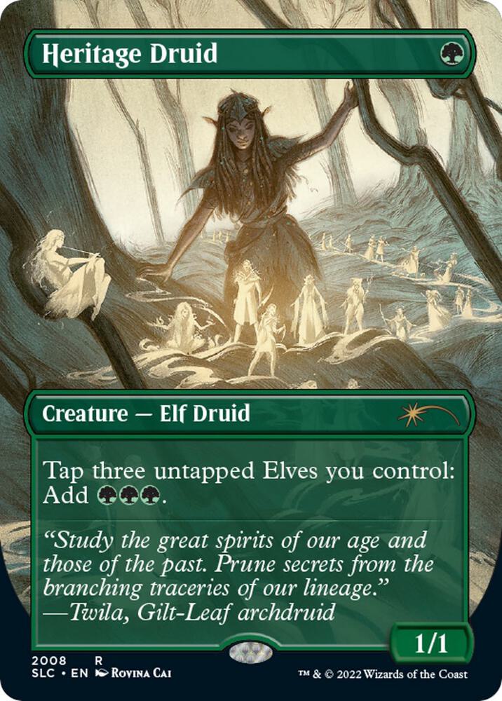 Heritage Druid 2008 card from Secret Lair Countdown Kit