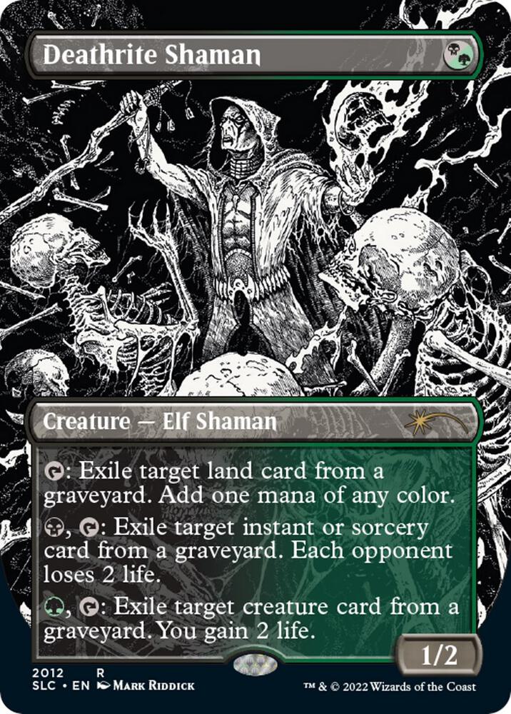 Deathrite Shaman 2012 card from Secret Lair Countdown Kit