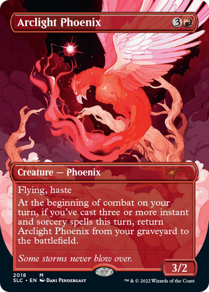 Arclight Phoenix 2018 card from Secret Lair Countdown Kit