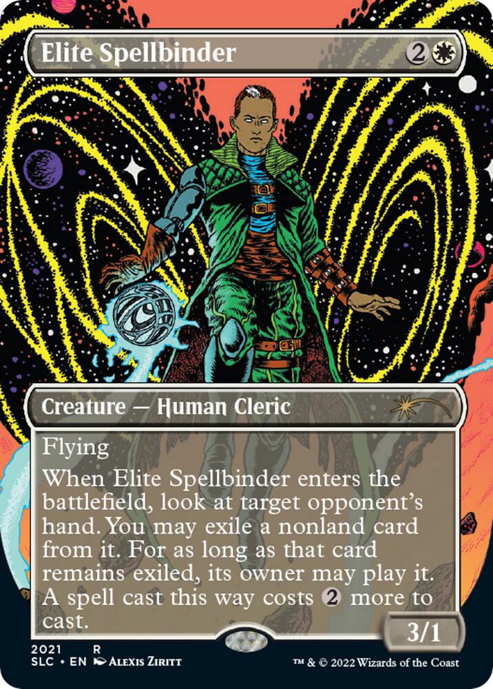 Elite Spellbinder 2021 card from Secret Lair Countdown Kit