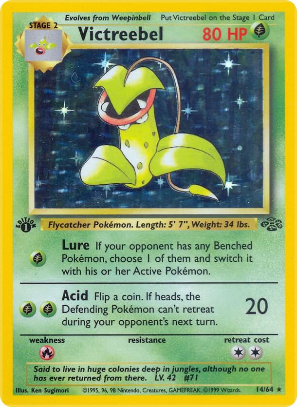 Victreebel (14) 14/64 card from Jungle