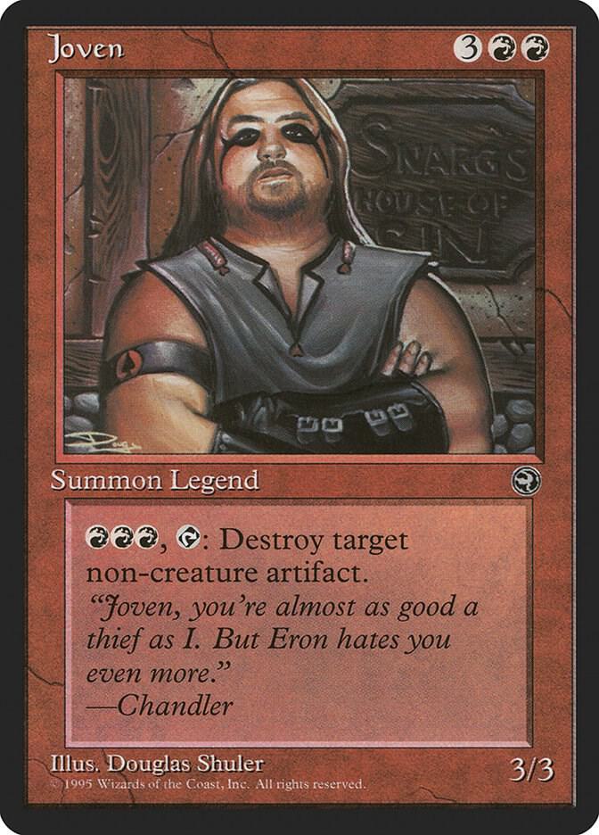 Joven card from Homelands