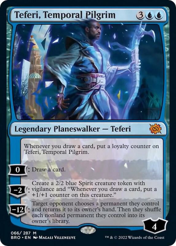 Teferi, Temporal Pilgrim 66 card from The Brothers' War