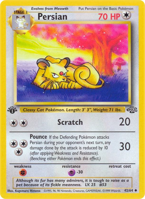 Persian 42/64 card from Jungle