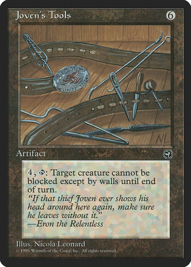 Joven's Tools card from Homelands