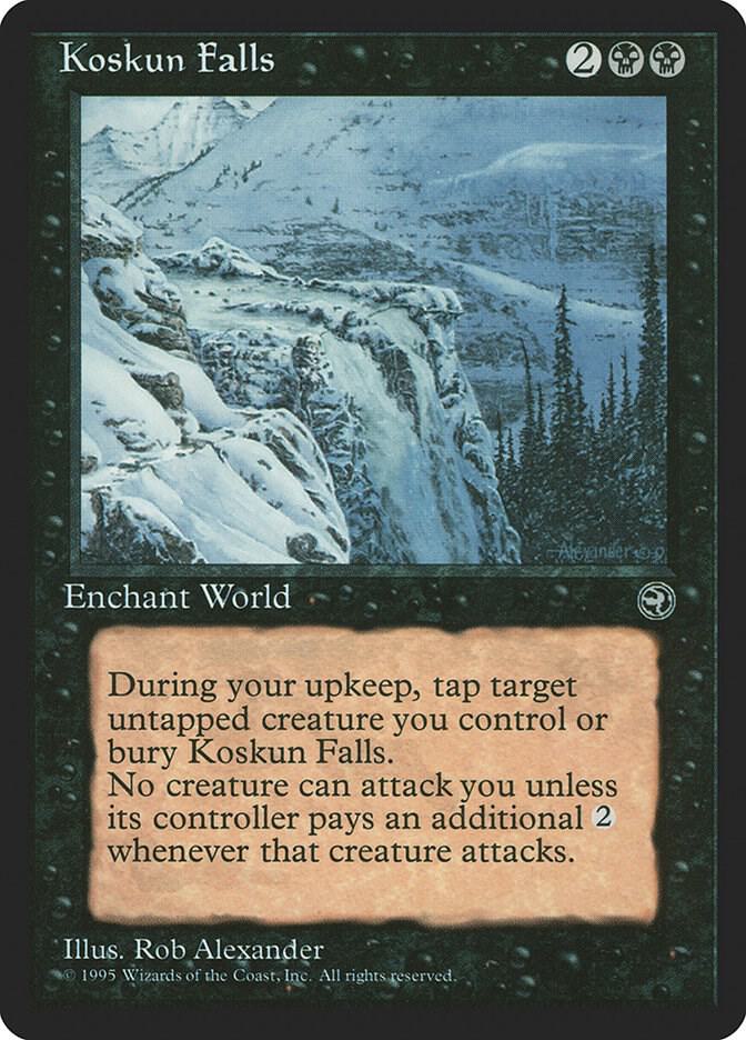 Koskun Falls card from Homelands