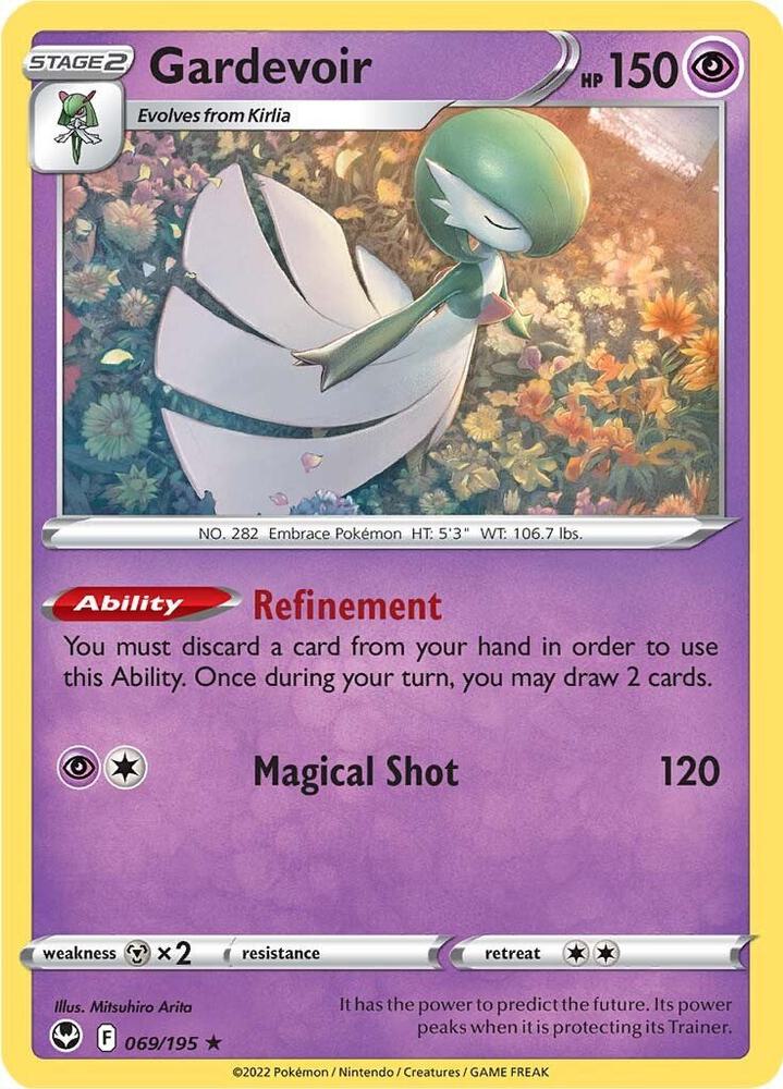 Gardevoir 069/195 card from SWSH12: Silver Tempest
