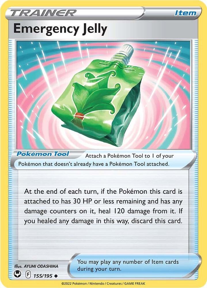 Emergency Jelly 155/195 card from SWSH12: Silver Tempest