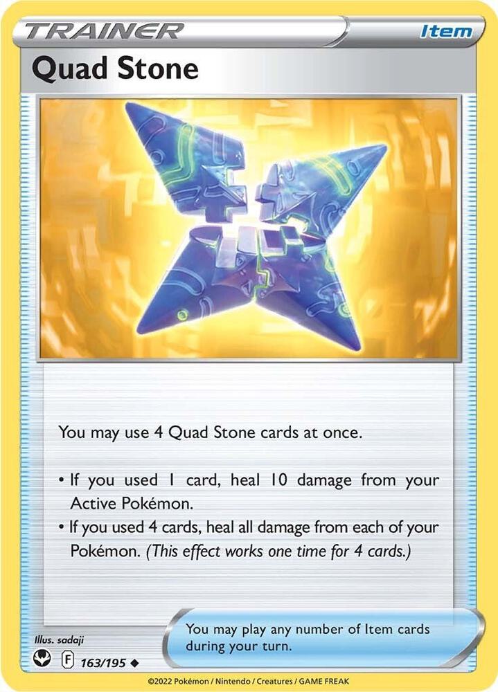 Quad Stone 163/195 card from SWSH12: Silver Tempest