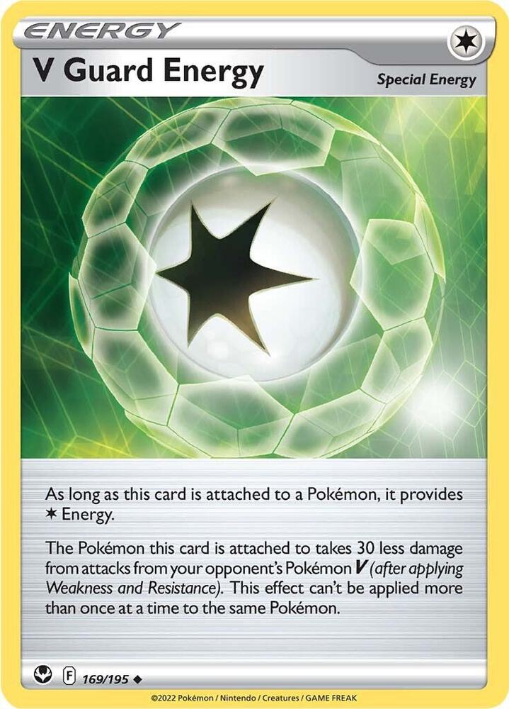 V Guard Energy 169/195 card from SWSH12: Silver Tempest