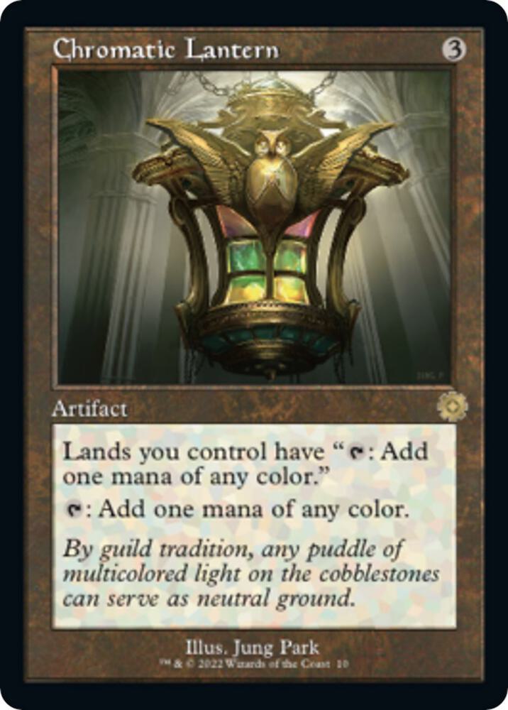 Chromatic Lantern 10 card from The Brothers' War: Retro Frame Artifacts