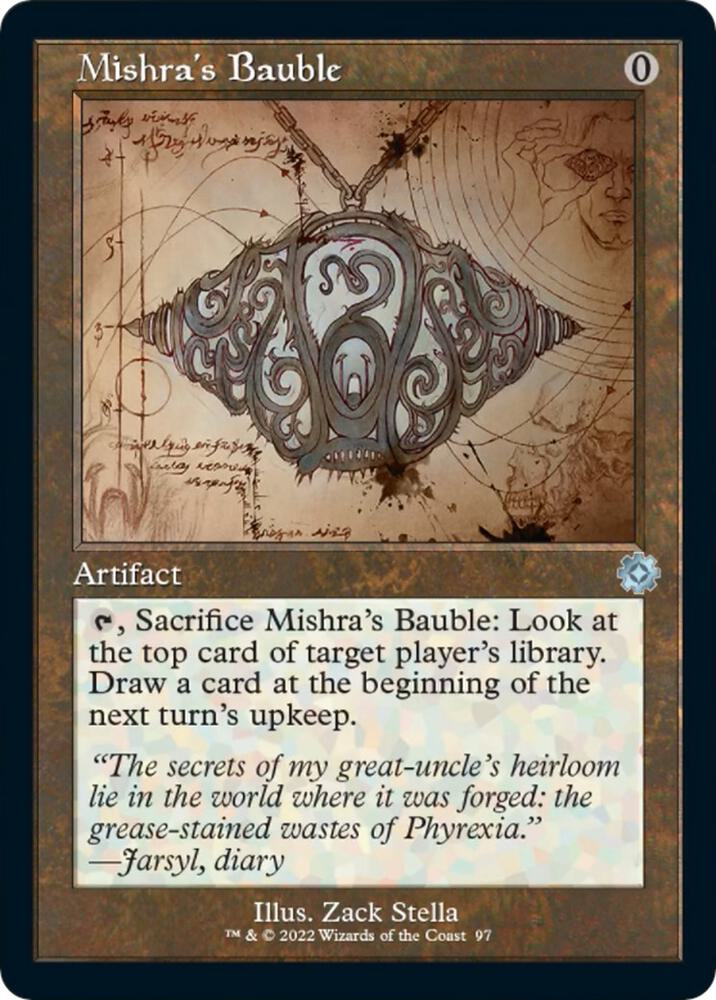 Mishra's Bauble (Schematic) 97 card from The Brothers' War: Retro Frame Artifacts