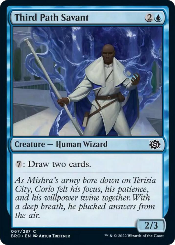 Third Path Savant 67 card from The Brothers' War