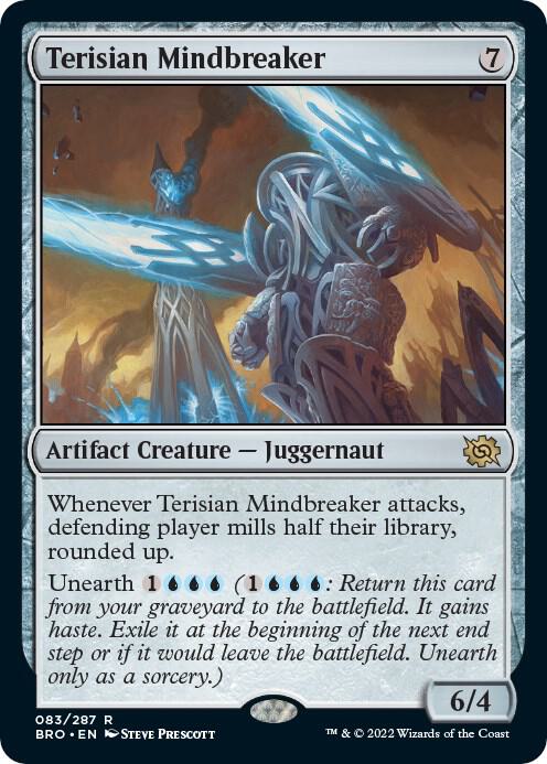 Terisian Mindbreaker 83 card from The Brothers' War