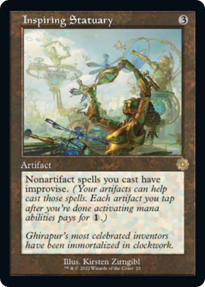 Inspiring Statuary 22 card from The Brothers' War: Retro Frame Artifacts