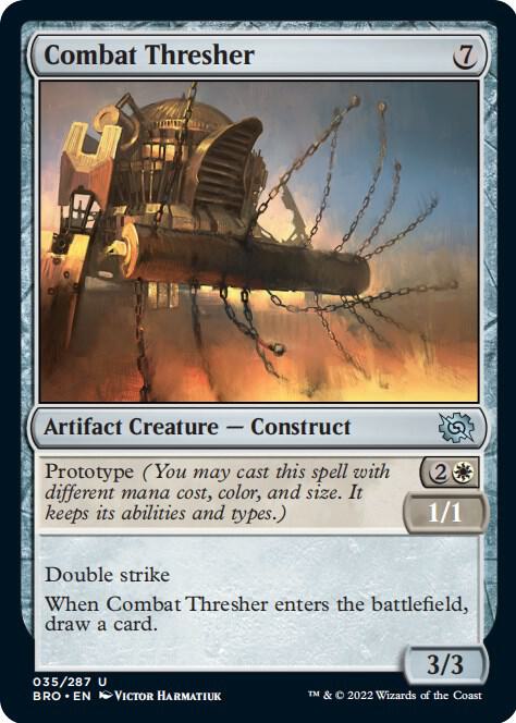 Combat Thresher 35 card from The Brothers' War
