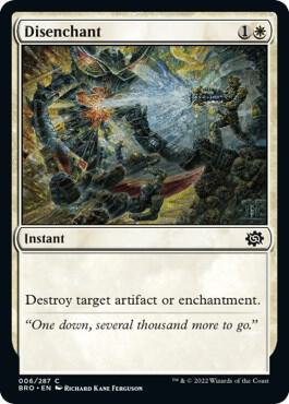 Disenchant 6 card from The Brothers' War