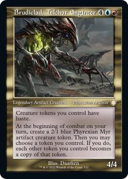 Brudiclad, Telchor Engineer (Retro Frame) 122 card from Commander: The Brothers' War