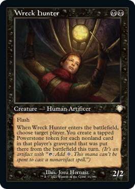 Wreck Hunter (Retro Frame) 11 card from Commander: The Brothers' War