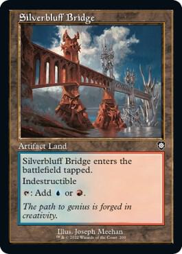 Silverbluff Bridge (Retro Frame) 200 card from Commander: The Brothers' War