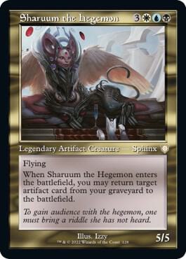 Sharuum the Hegemon (Retro Frame) 128 card from Commander: The Brothers' War