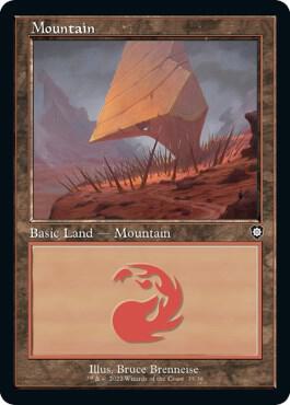 Mountain (Retro Frame) 35 card from Commander: The Brothers' War