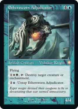 Ethersworn Adjudicator (Retro Frame) 83 card from Commander: The Brothers' War