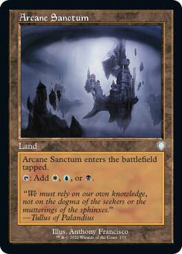 Arcane Sanctum (Retro Frame) 173 card from Commander: The Brothers' War