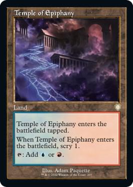 Temple of Epiphany (Retro Frame) 207 card from Commander: The Brothers' War