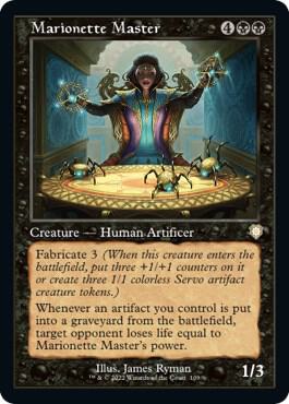 Marionette Master (Retro Frame) 109 card from Commander: The Brothers' War
