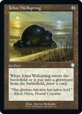 Ichor Wellspring (Retro Frame) 143 card from Commander: The Brothers' War