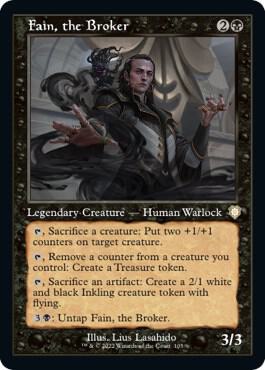 Fain, the Broker (Retro Frame) 105 card from Commander: The Brothers' War