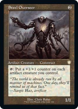 Steel Overseer (Retro Frame) 164 card from Commander: The Brothers' War