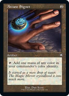 Arcane Signet (Retro Frame) 132 card from Commander: The Brothers' War