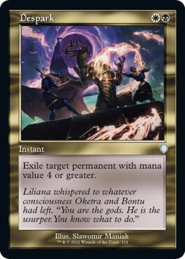 Despark (Retro Frame) 124 card from Commander: The Brothers' War