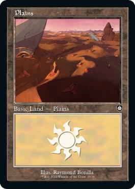 Plains (Retro Frame) 29 card from Commander: The Brothers' War