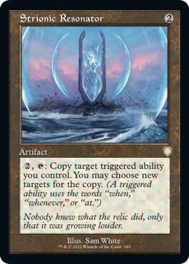 Strionic Resonator (Retro Frame) 165 card from Commander: The Brothers' War
