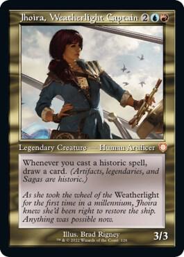 Jhoira, Weatherlight Captain (Retro Frame) 126 card from Commander: The Brothers' War