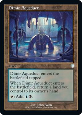 Dimir Aqueduct (Retro Frame) 182 card from Commander: The Brothers' War