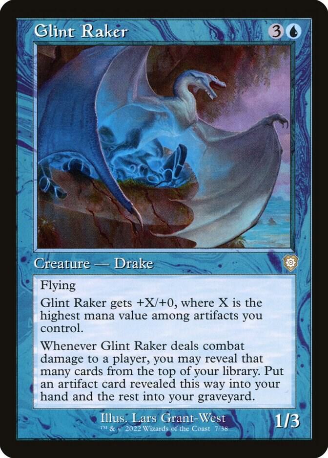 Glint Raker (Retro Frame) 7 card from Commander: The Brothers' War