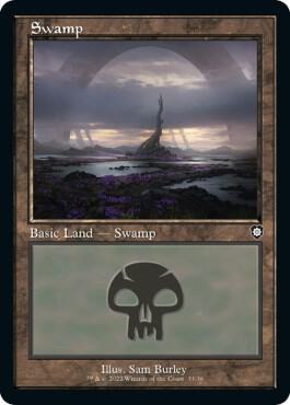 Swamp (Retro Frame) 33 card from Commander: The Brothers' War