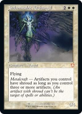 Indomitable Archangel (Retro Frame) 72 card from Commander: The Brothers' War