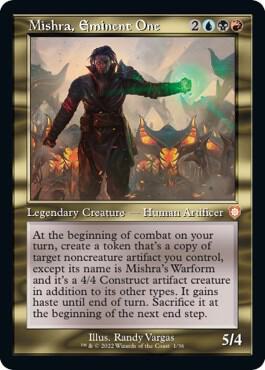 Mishra, Eminent One (Retro Frame) 1 card from Commander: The Brothers' War