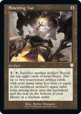 Smelting Vat (Retro Frame) 18 card from Commander: The Brothers' War
