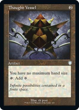 Thought Vessel (Retro Frame) 167 card from Commander: The Brothers' War