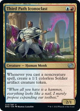 Third Path Iconoclast 223 card from The Brothers' War