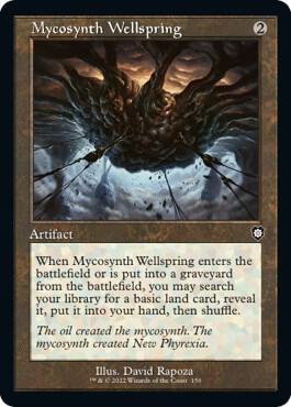 Mycosynth Wellspring (Retro Frame) 150 card from Commander: The Brothers' War