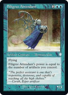 Filigree Attendant (Retro Frame) 85 card from Commander: The Brothers' War